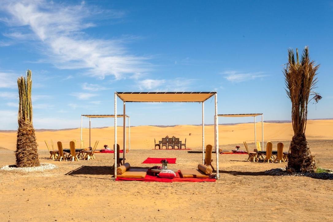 Lemnaouar Erg Camp Hotel Merzouga Ngoại thất bức ảnh